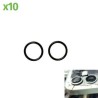 Joint Caoutchouc Pour Lentille Cam&eacute;ra iPhone 11 / 11 Pro / 11 PM / 12 / 12 Mini / 12 Pro / 12 Pro Max (Pack de 10)