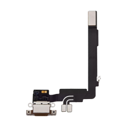 Nappe / Connecteur de Charge USB-C Original Reconditionn&eacute; iPhone 16 Pro Max (Titane Sable)