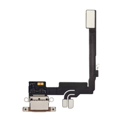 Nappe / Connecteur de Charge USB-C Original Reconditionn&eacute; iPhone 16 Pro (Titane Sable)