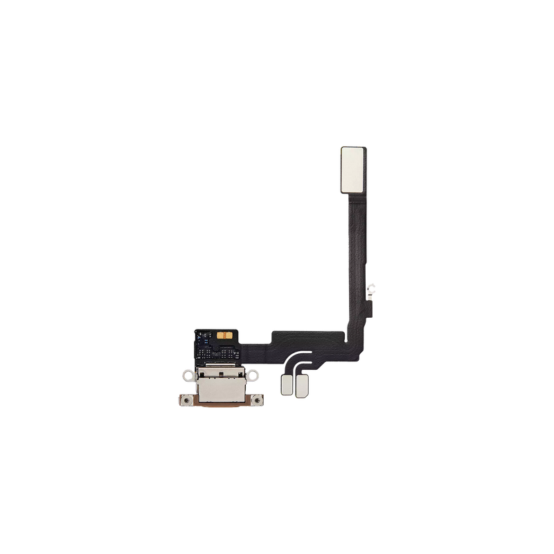 Nappe / Connecteur de Charge USB-C Original Reconditionn&eacute; iPhone 16 Pro (Titane Sable)
