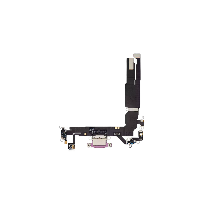Nappe / Connecteur de Charge USB-C pour iPhone 16 (Rose)