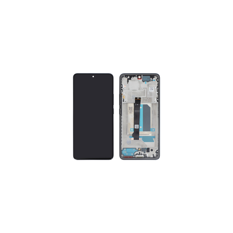 &Eacute;cran Complet Original Reconditionn&eacute; avec Ch&acirc;ssis pour Xiaomi Redmi Note 14 Pro+ 5G (Noir)