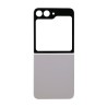 Vitre Arri&egrave;re Inf&eacute;rieure Compl&egrave;te pour Samsung Galaxy Z Flip5 (Lavande, Sans Logo)