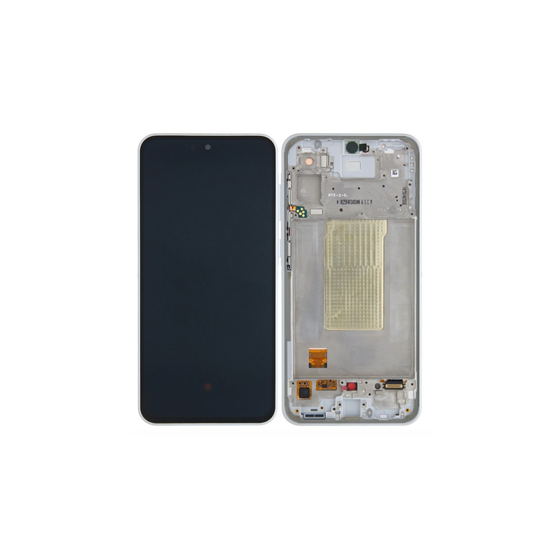 &Eacute;cran Complet Super AMOLED Blanc pour Samsung Galaxy A36 5G (A366B)