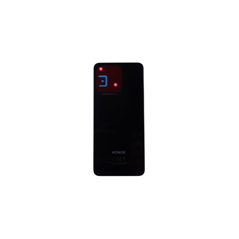 Cache Batterie Original (Vitre Arri&egrave;re) pour Honor X8 5G Noir