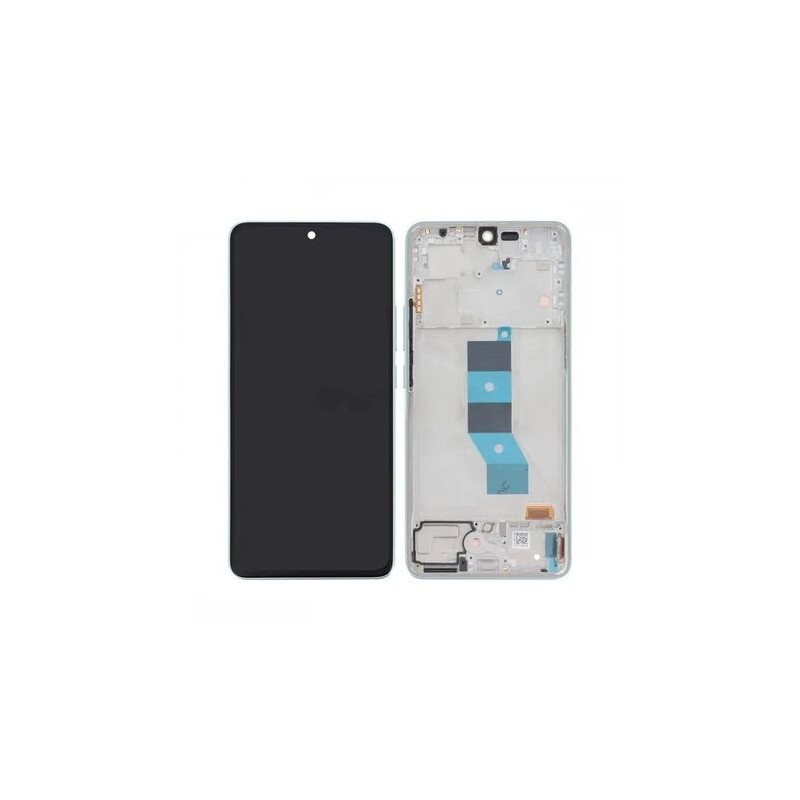 &Eacute;cran Complet Original pour Xiaomi Redmi Note 14 5G (Cyan)