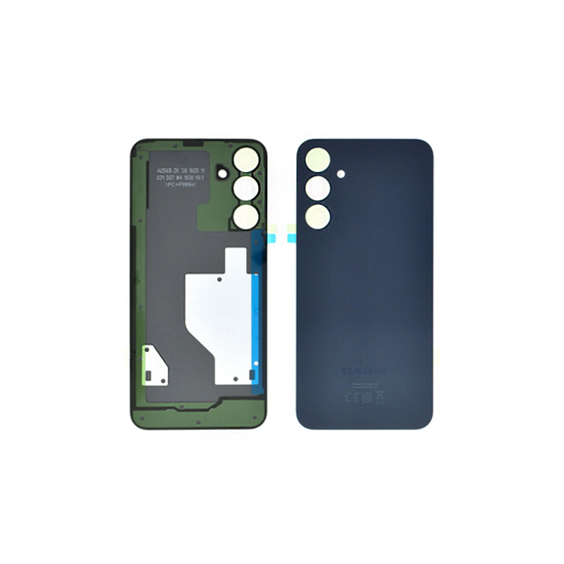 Vitre Arri&egrave;re Noire Originale avec Logo pour Samsung Galaxy A25 5G (A256B)