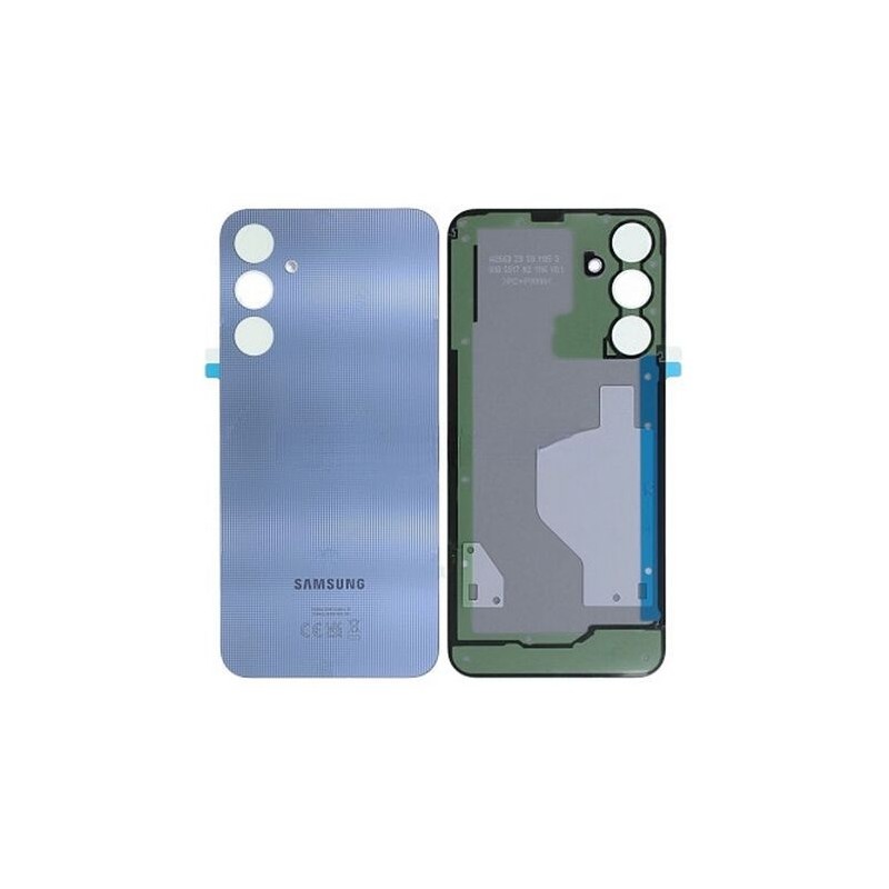 Vitre Arri&egrave;re Bleue Originale avec Logo pour Samsung Galaxy A25 5G (A256B)