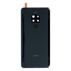 Cache Batterie (Vitre Arri&egrave;re) pour Huawei Mate 20 (Noir)