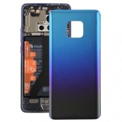 Cache Batterie (Vitre Arri&egrave;re) pour Huawei Mate 20 (Bleu)