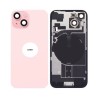Vitre Arri&egrave;re de Remplacement Compl&egrave;te pour Apple iPhone 15 - Rose