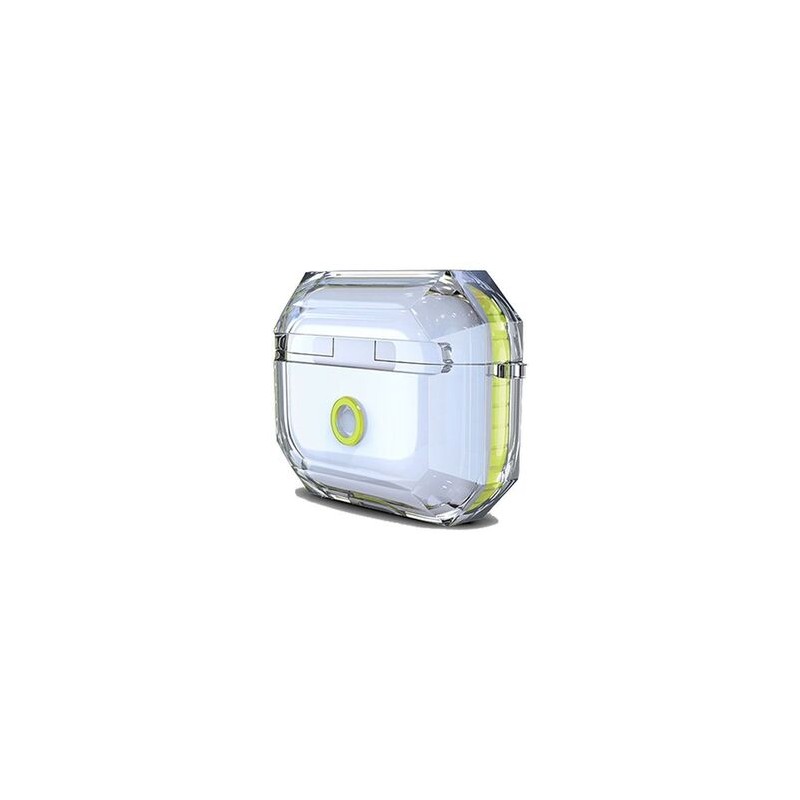 Boitier de Protection Crystal Bicolore pour AirPods 3 (Vert)