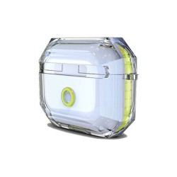 Boitier de Protection Crystal Bicolore pour AirPods 3 (Blanc)