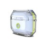Boitier de Protection Crystal Bicolore pour AirPods 3 (Blanc)