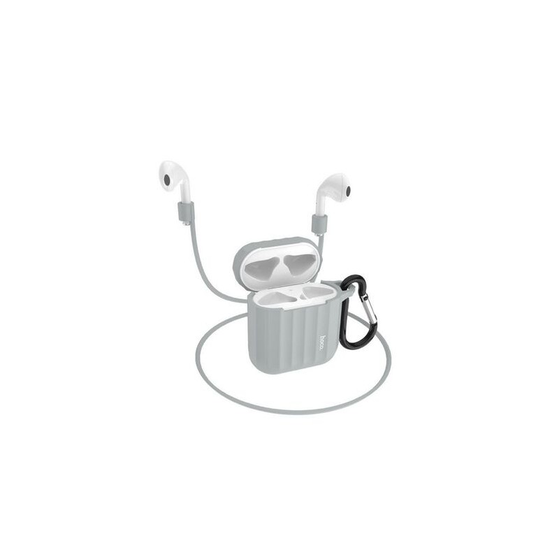 Boitier Hoco Gris ou Noir Pour AirPods 1 / 2