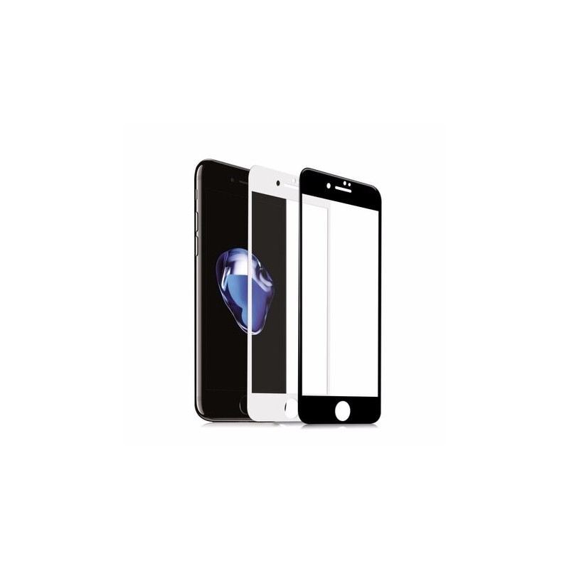 Verre Tremp&eacute; 5D Int&eacute;gral pour iPhone 6 / 6s / 7 (Blanc)