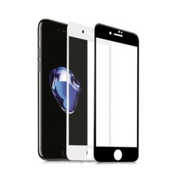 Verre Tremp&eacute; 5D Int&eacute;gral pour iPhone 7 Plus / 8 Plus (Noir)