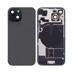 Vitre Arri&egrave;re / Cache Batterie Pour iPhone 15 Plus Noir (Pulled / Grade A)