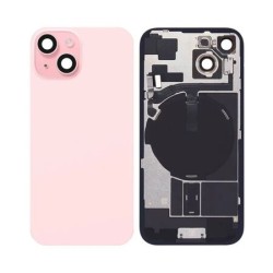 Vitre Arri&egrave;re / Cache Batterie Pour iPhone 15 Plus Rose (Pulled / Grade A)