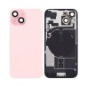 Vitre Arri&egrave;re / Cache Batterie Pour iPhone 15 Plus Rose (Pulled / Grade A)