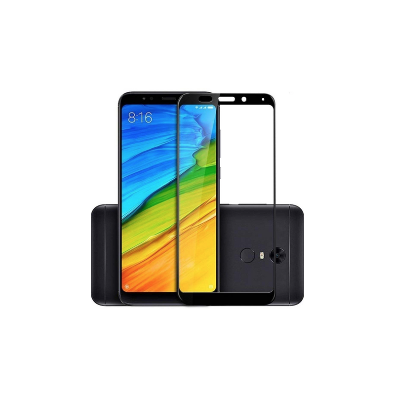 Film Anti - Choc 5D / Verre tremp&eacute; Redmi 5 Noir