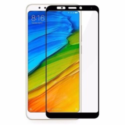 Verre Tremp&eacute; 5D Int&eacute;gral pour Xiaomi Redmi Note 5 (Noir)