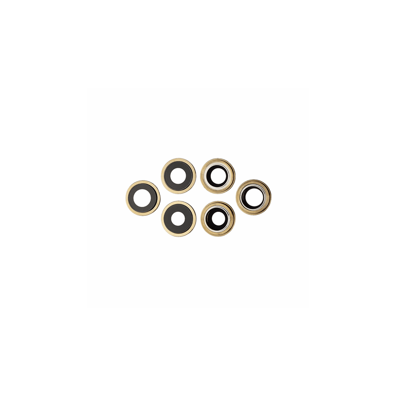 Lentille d'Appareil Photo Arri&egrave;re avec Ch&acirc;ssis pour iPhone 11 Pro / 11 Pro Max (Blanc)