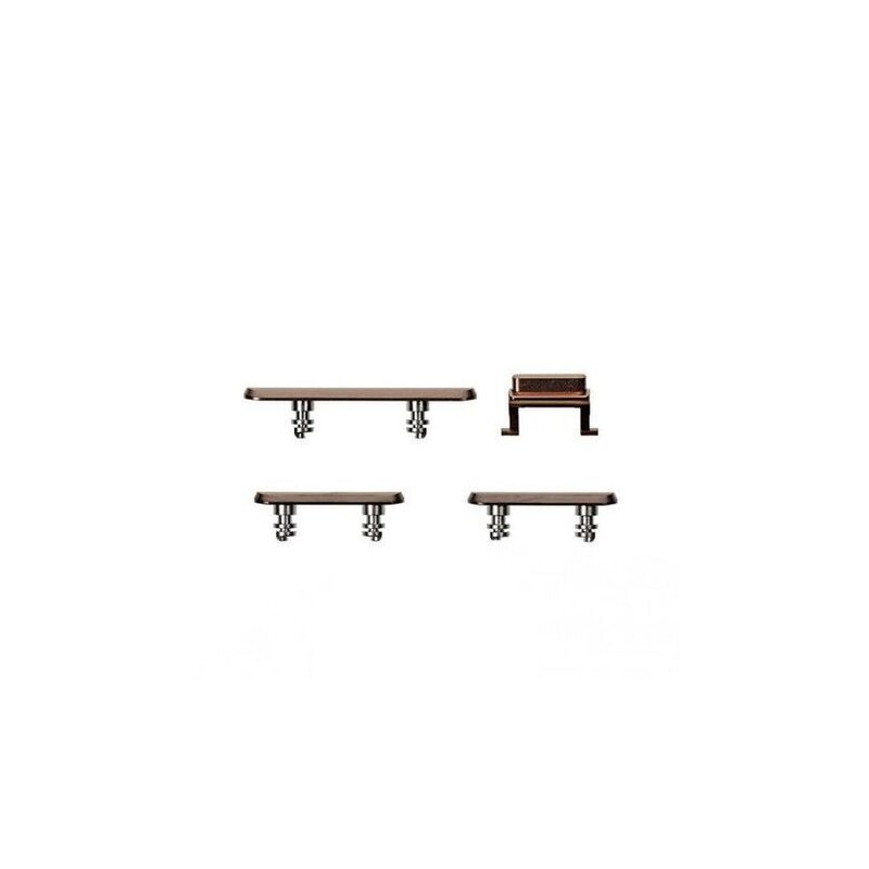 Lot Complet de Boutons Externes pour iPhone 11 Pro Max (Power / Volume / Vibreur - Or)