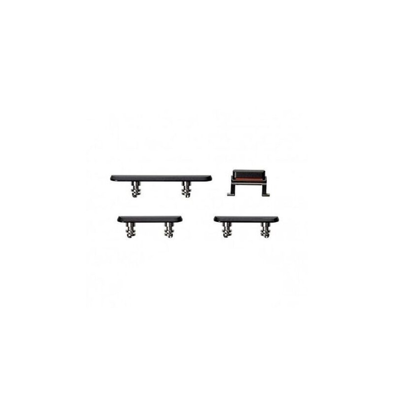Lot Complet de Boutons Externes pour iPhone 11 Pro Max (Power / Volume / Vibreur - Gris Sid&eacute;ral)