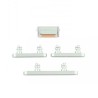 Lot Complet de Boutons Externes pour iPhone 12 Mini (Power / Volume / Vibreur - Vert)