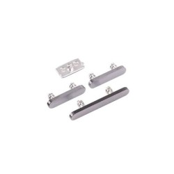 Lot Complet de Boutons Externes pour iPhone 12 Pro / 12 Pro Max (Power / Volume / Vibreur - Bleu Pacifique)