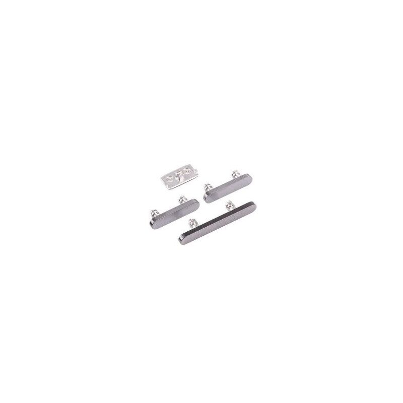 Lot Complet de Boutons Externes pour iPhone 12 Pro / 12 Pro Max (Power / Volume / Vibreur - Bleu Pacifique)