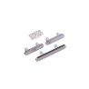 Lot Complet de Boutons Externes pour iPhone 12 Pro / 12 Pro Max (Power / Volume / Vibreur - Argent)