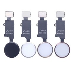 Bouton Home Fonctionnel (Sans Touch ID) pour iPhone 7 / 8 / 7 Plus / 8 Plus (Argent)