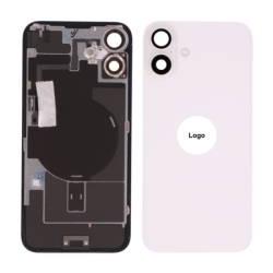 Vitre Arri&egrave;re / Cache Batterie Pour iPhone 16 Blanc (Pulled / Grade A)