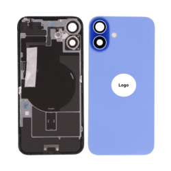 Vitre Arri&egrave;re / Cache Batterie Pour iPhone 16 Bleu Ultramarine (Pulled / Grade A)