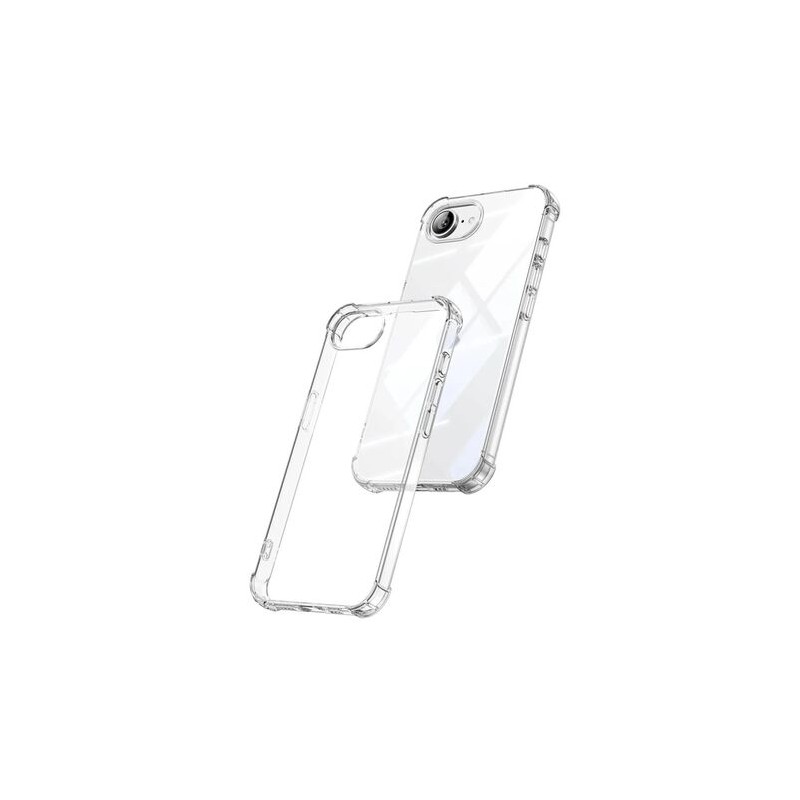 Coque Jelly avec Coins Renforc&eacute;s pour iPhone 16e & iPhone 17e