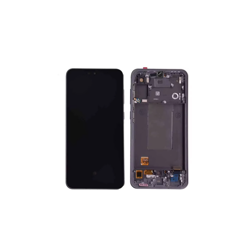 &Eacute;cran Complet OLED avec Ch&acirc;ssis pour Samsung Galaxy A56 5G NOIR