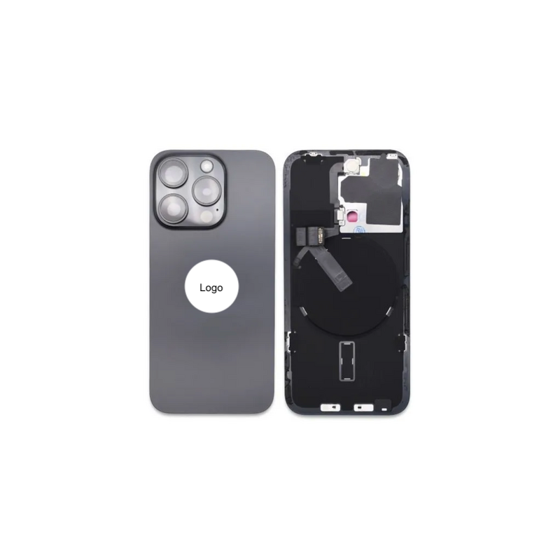 Vitre Arri&egrave;re / Cache Batterie Pour iPhone 16 Pro Noir (Pulled / Grade A)
