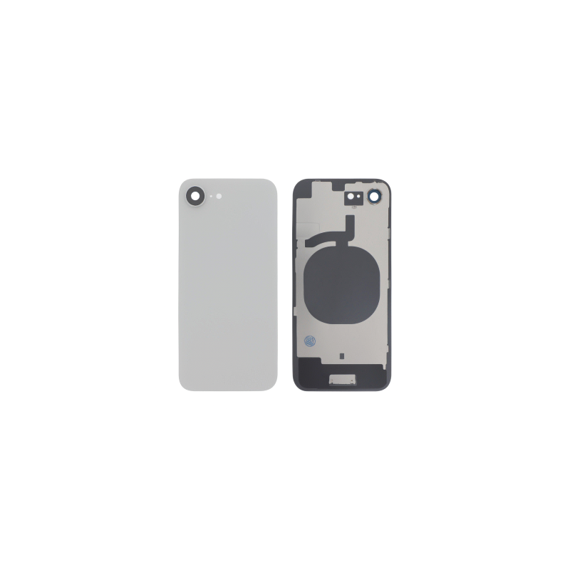 Vitre Arri&egrave;re pour iPhone 16e - Blanc