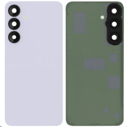 Vitre Arri&egrave;re Compatible pour Samsung Galaxy S25 FE - Bleu Ciel