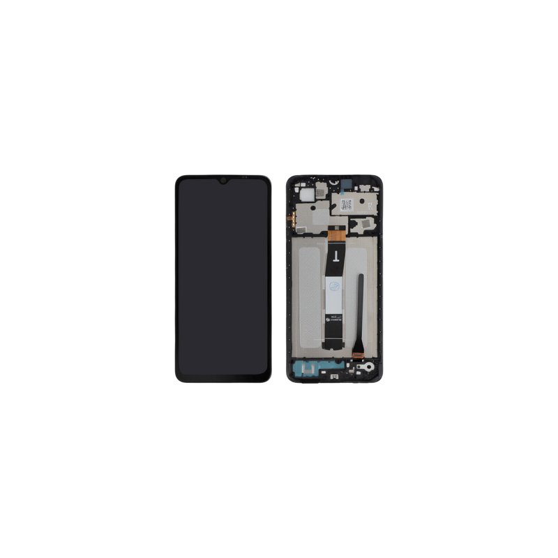 &Eacute;cran Complet Original Reconditionn&eacute; sur Ch&acirc;ssis pour Xiaomi Redmi 12C - Noir