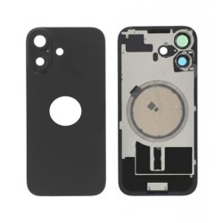 Vitre Arri&egrave;re de Remplacement pour iPhone 17 - Noire (Sans MagSafe)