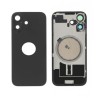 Vitre Arri&egrave;re de Remplacement pour iPhone 17 - Noire (Sans MagSafe)