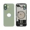 Vitre Arri&egrave;re de Remplacement pour iPhone 17 - Vert Sauge (Sans MagSafe)