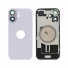 Vitre Arri&egrave;re de Remplacement pour iPhone 17 - Violet Lavande (Sans MagSafe)