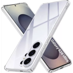 Coque TPU Souple Transparente pour Samsung Galaxy S26 Ultra