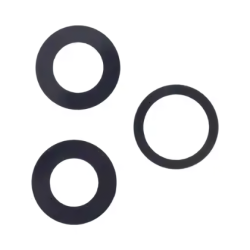 Lentilles en Verre de Cam&eacute;ra Arri&egrave;re pour iPhone 17 Pro Noir
