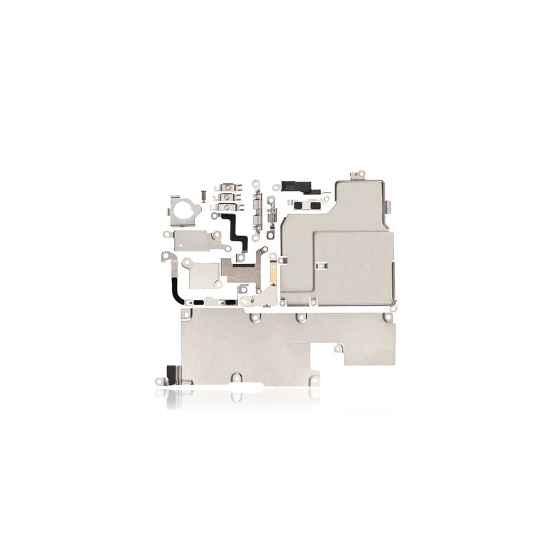 Kit de Plaques de Blindage et Supports M&eacute;talliques pour iPhone 14 Pro Max
