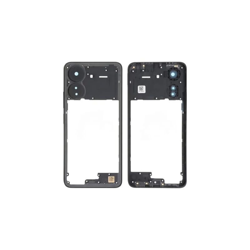 Ch&acirc;ssis Interm&eacute;diaire de Remplacement pour Xiaomi Redmi 13C - Noir